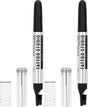 2x Maybelline Tattoo Studio Brow Lift Stick in 260 Deep Brown
