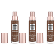 3x Maybelline Dream Radiant Liquid Hydrating Foundation with Hyaluronic Acid Pack - Java 135