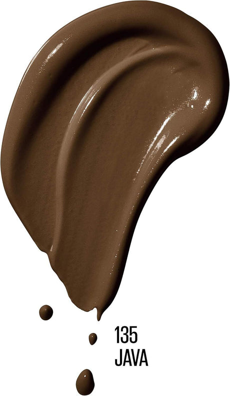 3x Maybelline Dream Radiant Liquid Hydrating Foundation with Hyaluronic Acid Pack - Java 135