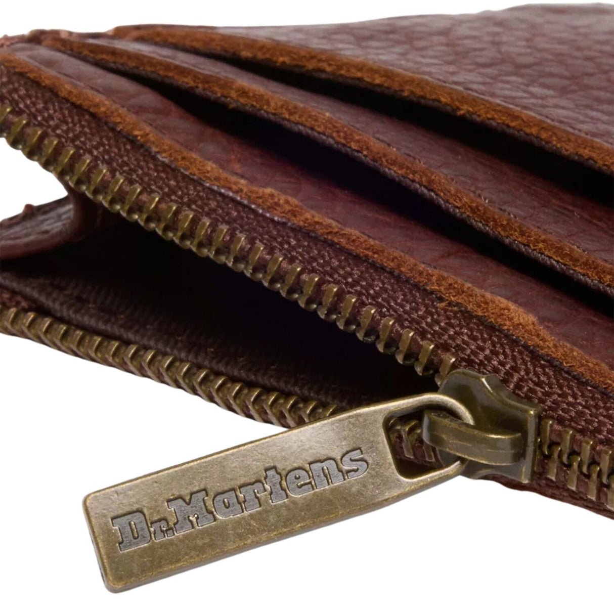 Dr. Martens Card Holder Wallet in Brown Cashew Ambassador