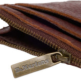 Dr. Martens Card Holder Wallet in Brown Cashew Ambassador