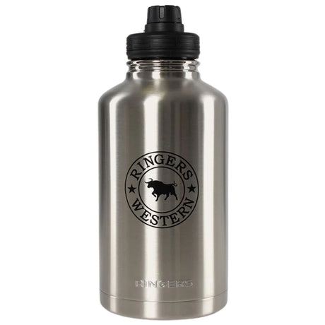 Ringers Western Gulper Half Gallon Bottle 1893ml Vacuum Insulated in Stainless Steel