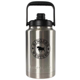 Ringers Western Big Gulp 1 Gallon Insulated Jug 3785ml Double Wall Vacuum in Stainless Steel