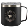 Ringers Western Brew Mug 414ml Stainless Steel Insulated with Lid in Black