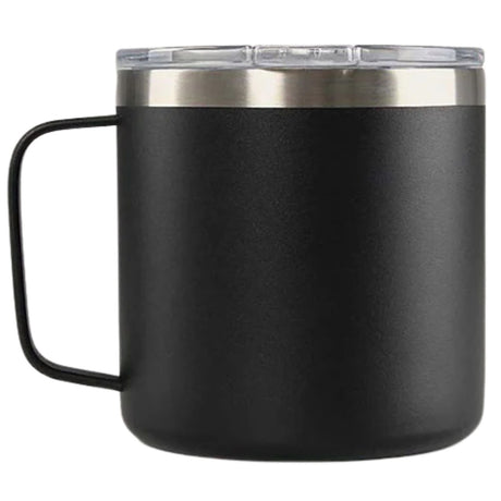 Ringers Western Brew Mug 414ml Stainless Steel Insulated with Lid in Black