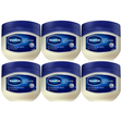 6x Vaseline 100ml Original Pure Petroleum Jelly Bulk Pack (Dermatologically Tested)