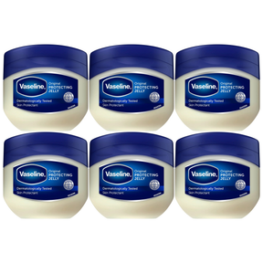 6x Vaseline 100ml Original Pure Petroleum Jelly Bulk Pack (Dermatologically Tested)