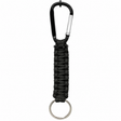 Paracord Keychain w/ Key Ring & Carabiner Clip (Cable Holder)