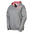 Babolat Core Club Girls Hoodie Jumper - Grey/Pink (Junior Kids Tennis Sport)