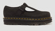 Dr. Martens Zebzag Milled Nubuck Mary Jane Sandals Shoes in Black