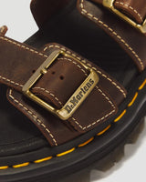 Dr. Martens ZebZag Sandals Shoes in Dark Brown