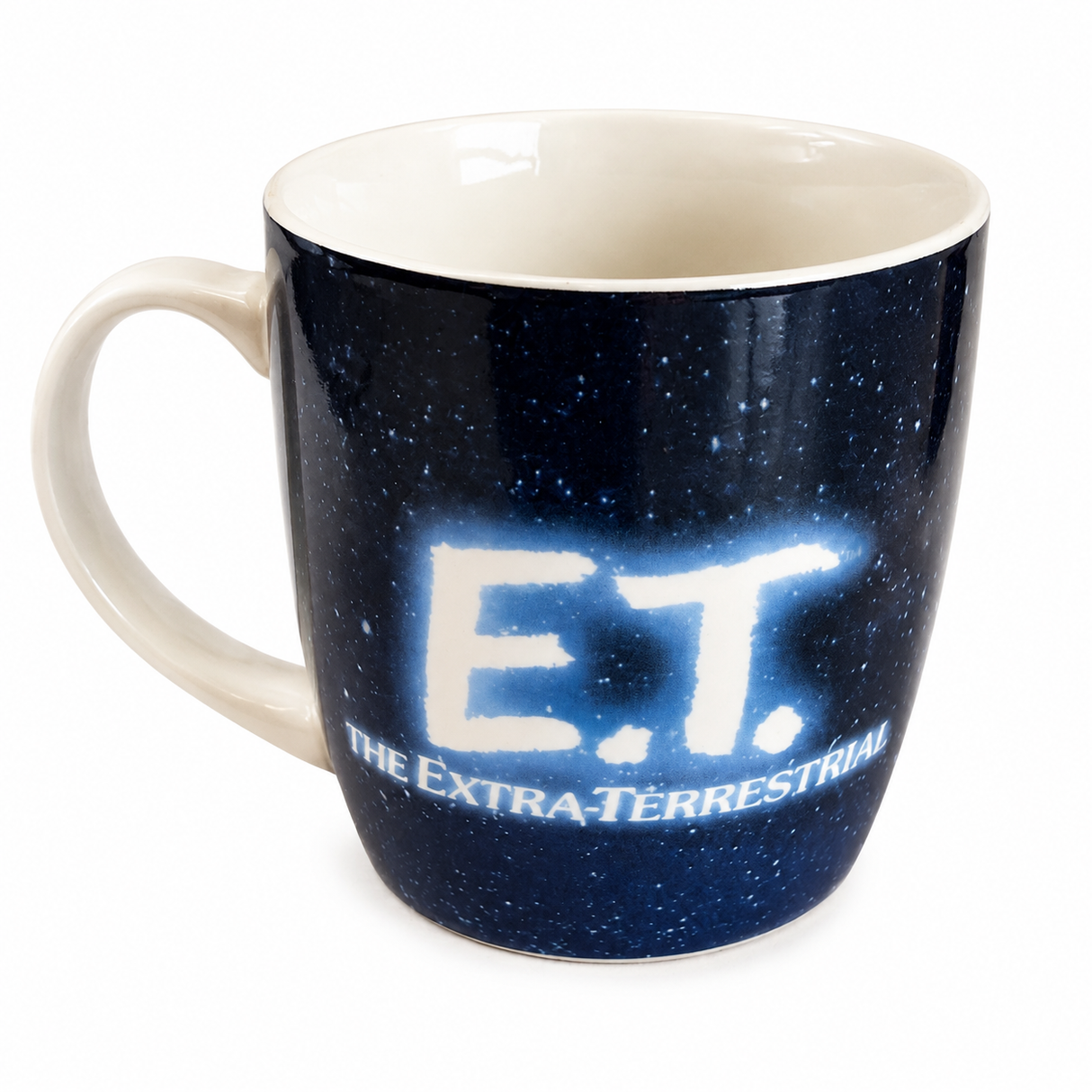 Set of 4 ET, Pacman, Gremlins & Top Gun 500ml Ceramic Coffee Mug Tea Cup with Handle (Officially Licensed)