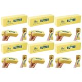 6x 22cm Salted Butter Scented Squishy Fidget Block Bulk Pack - Sensory Stress Toy