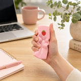 13cm Strawberry Scented Squishy Fidget Block Squeezy Stress Relief Sensory Toy Fun Berry Fruit