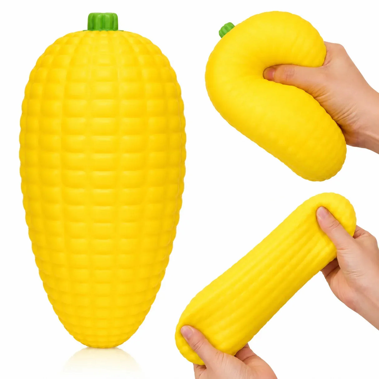 20cm Giant Corn Squishy Fidget Block Squeezy Stress Relief Sensory Toy Fun