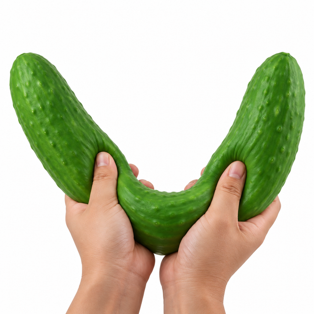 40cm Giant Cucumber Squishy Fidget - Sensory Stress Toy