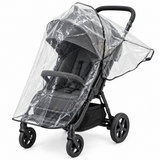 Universal Rain Cover for Prams & Strollers - Clear (Waterproof Weather Shield)