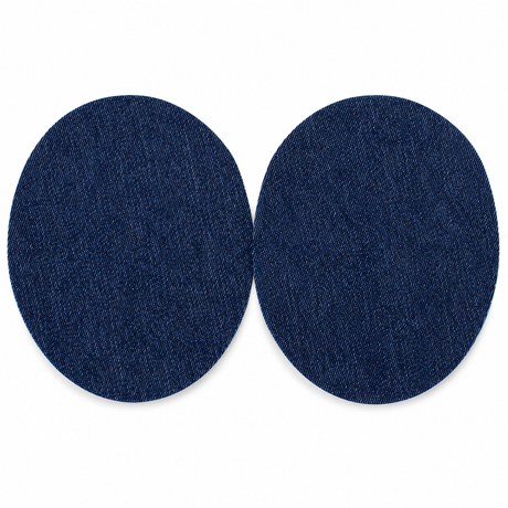 Denim Repair Iron-On Patches 2-Pack for Mending and Sewing