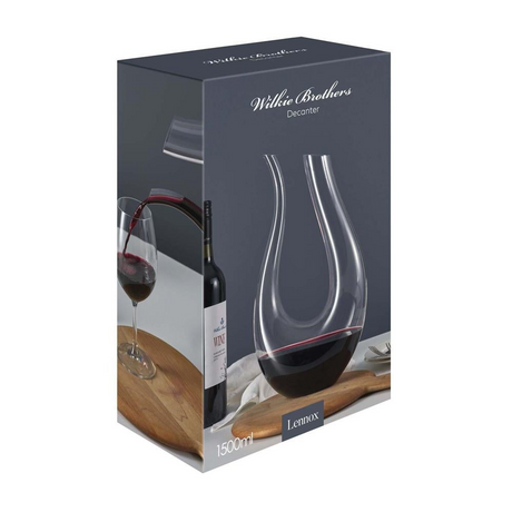 Lennox Wine Decanter Handmade Glass - 1.5L
