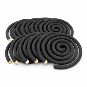 10x Lemon Mosquito Repellent Coils Pack - Outdoor Camping/BBQ/Picnic