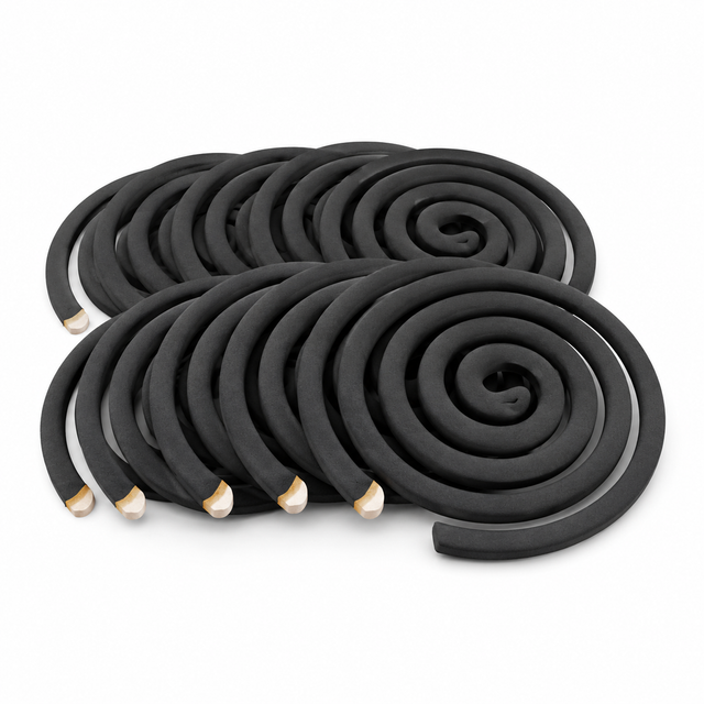 10x Lemon Mosquito Repellent Coils Pack - Outdoor Camping/BBQ/Picnic