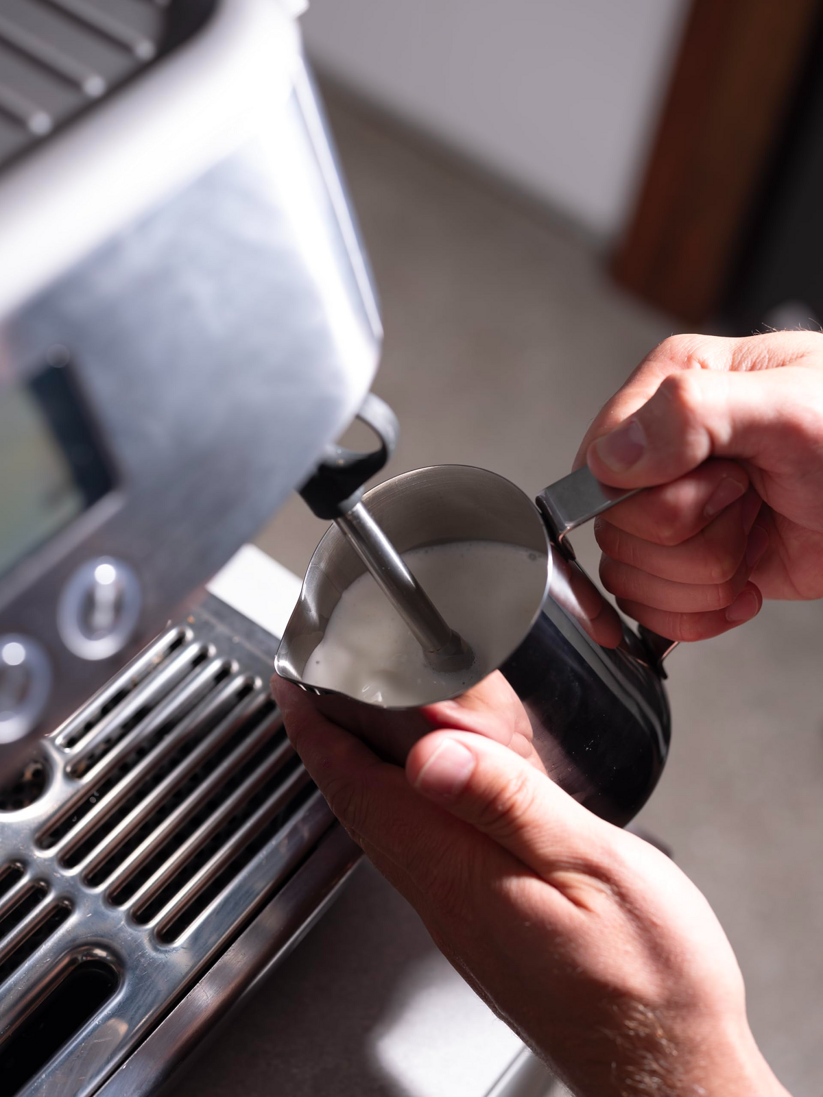 Euroline 600ml Stainless Steel Milk Frothing Jug Metal Pitcher