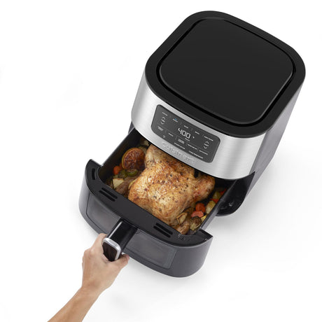 Cuisinart AirView 5.6L 1800W Air Fryer w/ Viewing Window - Silver (AIR-200A)