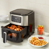Cuisinart AirView 5.6L 1800W Air Fryer w/ Viewing Window - Silver (AIR-200A)