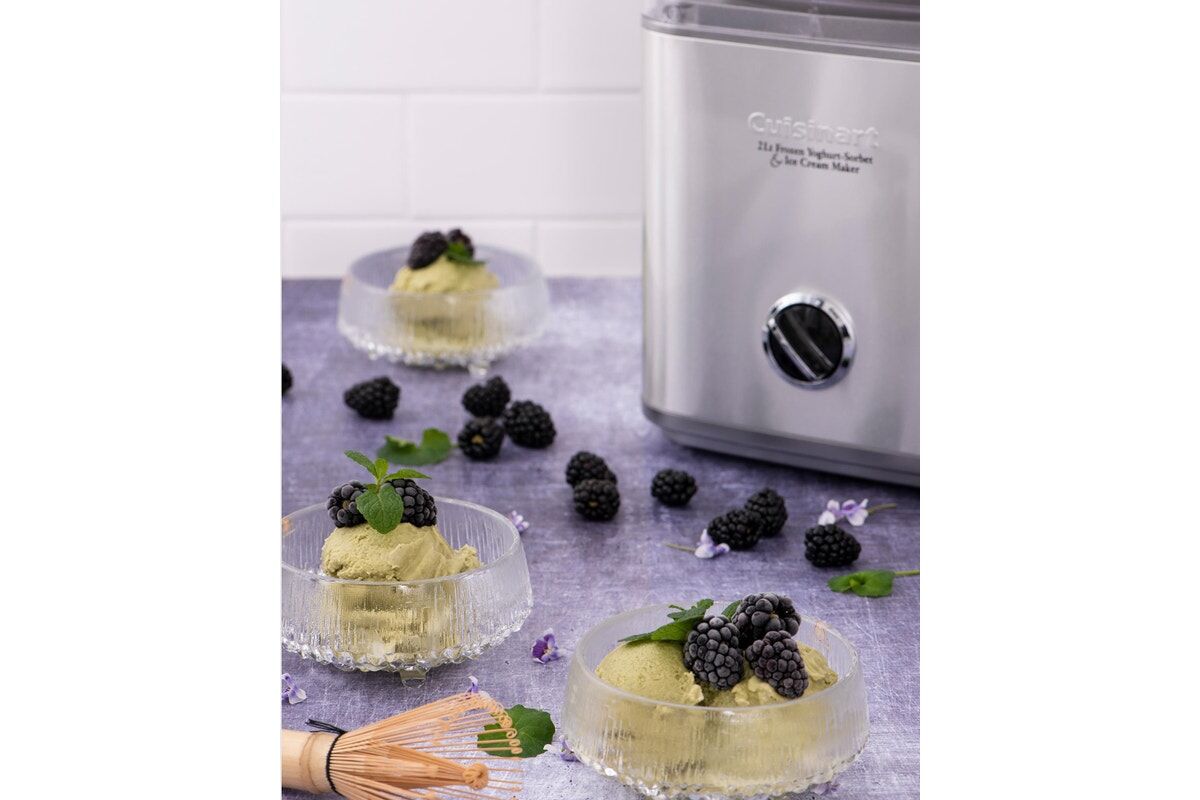 2L Cuisinart ICE-30BCA Ice Cream/Yoghurt Maker - Stainless Steel