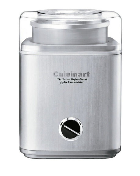 2L Cuisinart ICE-30BCA Ice Cream/Yoghurt Maker - Stainless Steel