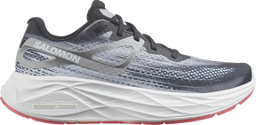 Salomon Womens Aero Glide Sneakers Shoes in Black/Alloy/Tea Rose