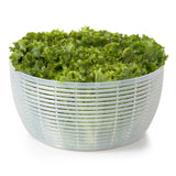 OXO Good Grips Salad Spinner 4.0 – One-Hand Pump Brake Bowl Lettuce Dryer BPA-Free Dishwasher Safe