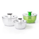 OXO Good Grips Salad Spinner 4.0 – One-Hand Pump Brake Bowl Lettuce Dryer BPA-Free Dishwasher Safe