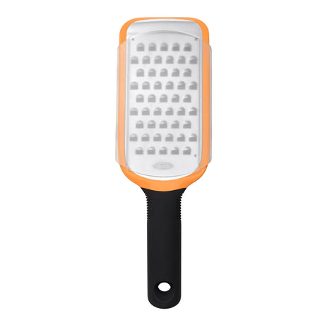 OXO Good Grips Coarse Grater – Etched Stainless Steel Blade Soft Grip for Cheese Vegetables Chocolate