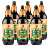 6x 2.0L Kvas Taras Kvass Traditional Malt Bread Drink (12 Litres Total)