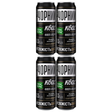 4x 500ml Kvas Taras Kvass Dark Malt Bread Drink - Non-Alcoholic (Cans)