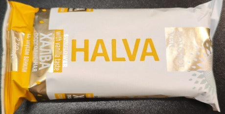 270g Zolotoi Vek Sunflower Halva (Vanilla Flavoured) - Product of Ukraine
