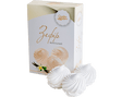 280g Zephyr Soft Marshmallow Meringue Ukrainian Sweets - Vanilla (1 Box of 6 Zefir) - Product of Ukraine