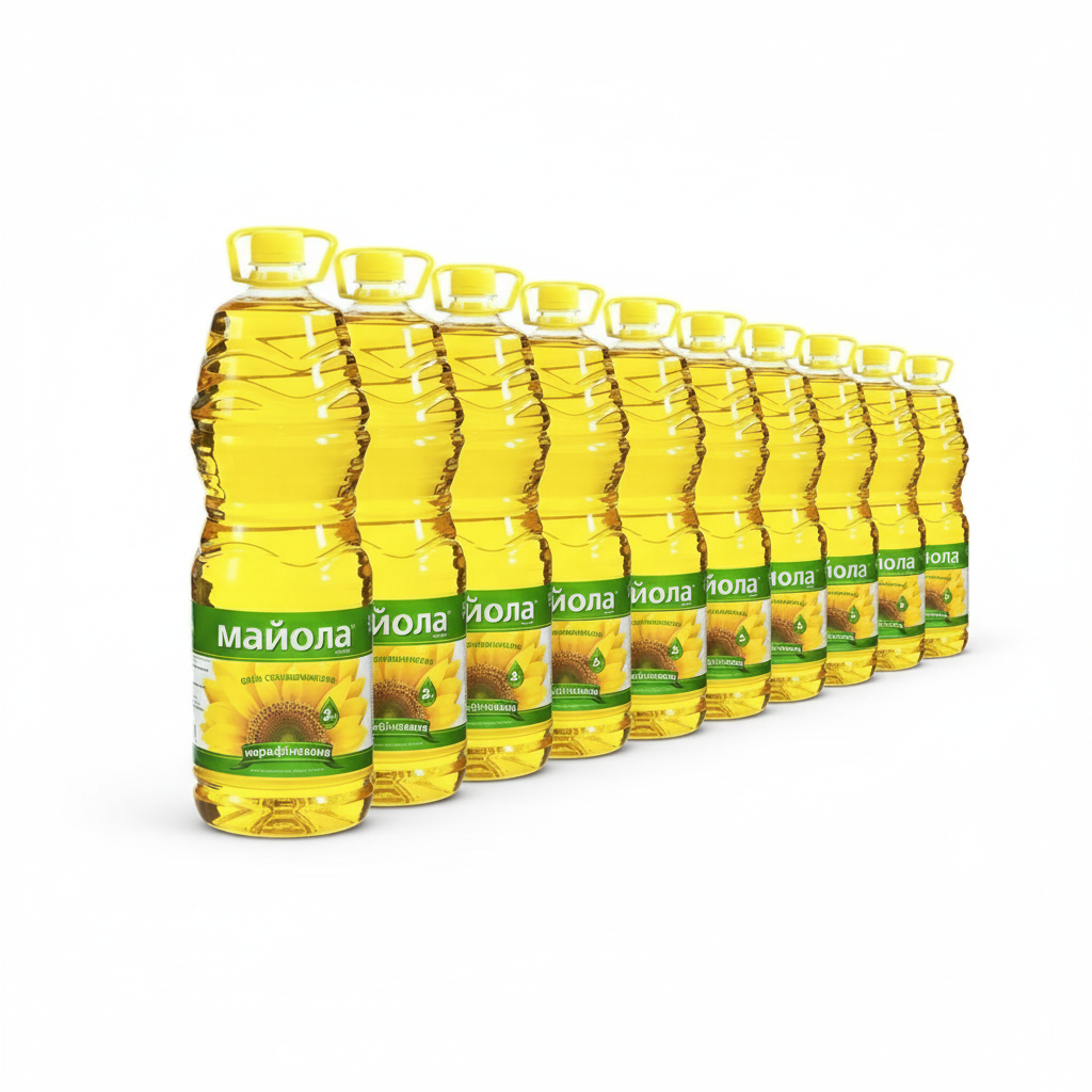 15L Majola 1L Sunflower Oil Unrefined Cold Pressed Non-GMO Ukrainian Cooking Oil