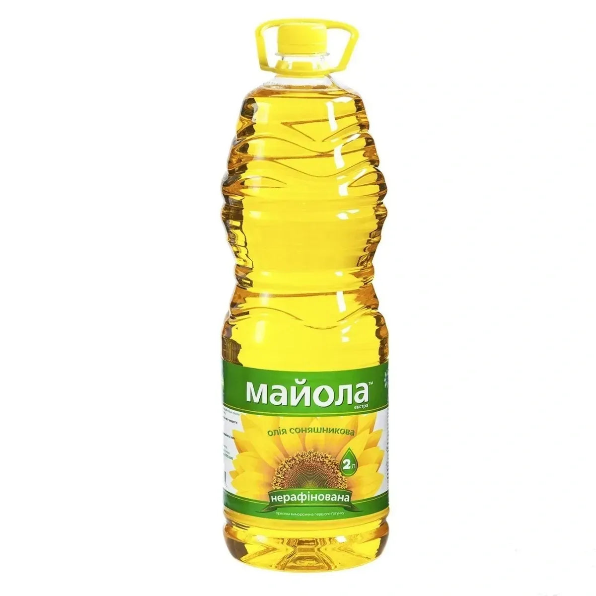 3x Majola 1L Sunflower Oil - Unrefined Cold Pressed Non-GMO Ukrainian Cooking Oil (Bulk Pack)