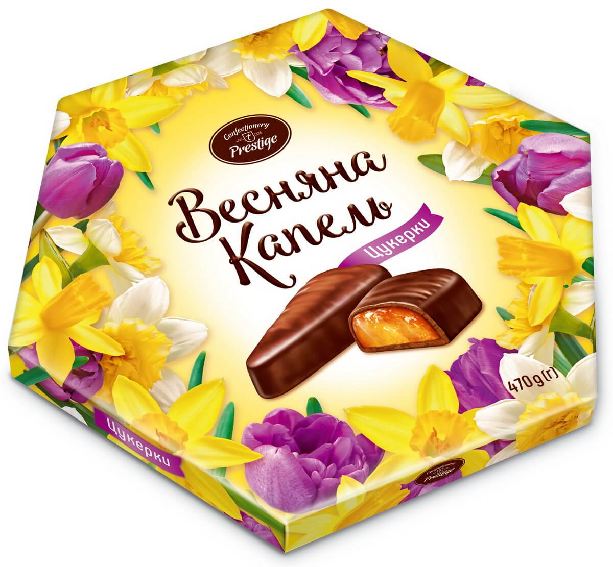 Prestige 470g Vesnyana Kapel Jelly Candy Chocolates in Gift Box - Product of Ukraine