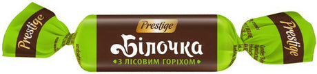 1.4kg Prestige Bilochka w/ Hazelnut Tsukerki Belochka Chocolate Candies - 1 Box (Product of Ukraine)