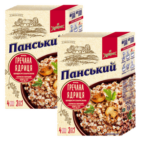 800g Sachets Ukrainian Buckwheat Groats Roasted Kasha GMO Free (8x100g) Grechka