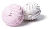250g Prestige Zephyr Soft Marshmallow Meringue - Strawberry & Cream White/Pink (1 Box of 5 Zefir) - Product of Ukraine
