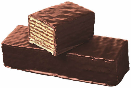 30x 52g Prestigio Glazed Wafers in Cocoa & Hazelnut Bulk - Product of Ukraine (1 Box)