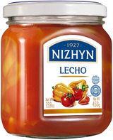 3x 450g Ukrainian Roasted Capsicum Peppers & Tomato Relish Spread (Lecho) - Bulk Pack