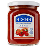 450g Ukrainian Roasted Capsicum Peppers & Tomato Relish Spread Lecho