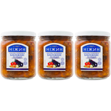 3x 450g Ukrainian Roasted Greek Style Eggplant Spread (Baklazhan Po Gretsky) - Bulk Pack