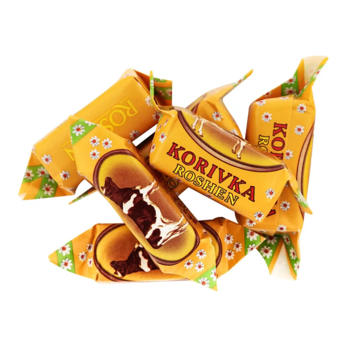 ROSHEN 1kg "Korivka" Classic Milk Sweets Candies- Made in Ukraine (66 Sweets)