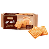 185g Roshen "For Coffee" Baked Milk Biscuits w/ Butter Flavour Sugar Cookies - Product of Ukraine